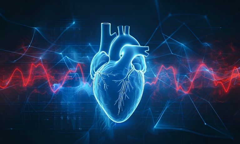 Heart abstract