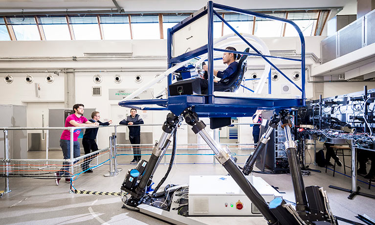 Cruden Full Motion Driving Simulator