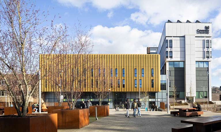 Coventry University's Delia Derbyshire building