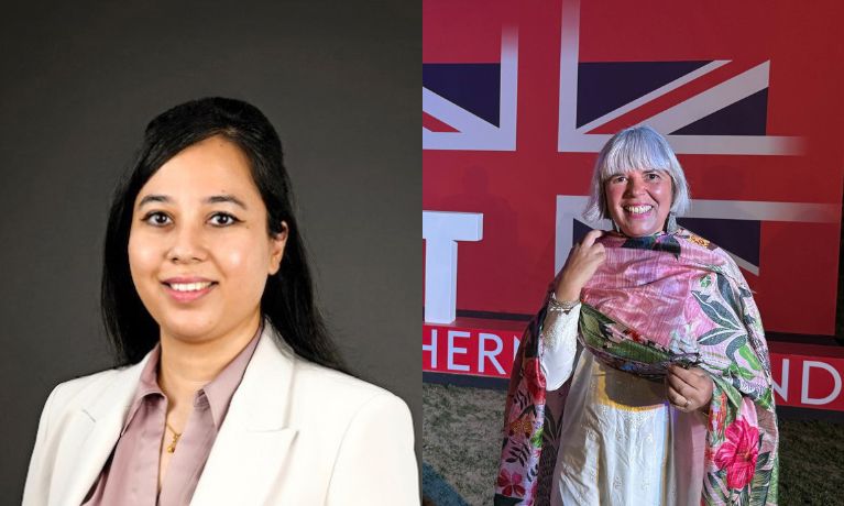 Yashodhara Dasgupta, Managing Director of Coventry University Group’s India Hub and Professor Elena Gaura, Associate Pro-Vice Chancellor (Research) and AI Lead at Coventry University Group