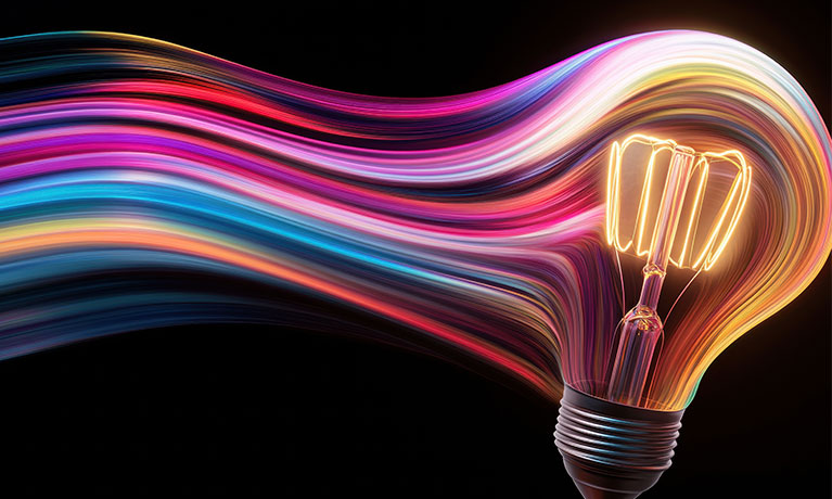 Colour wave bulb