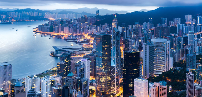View of Hong Kong