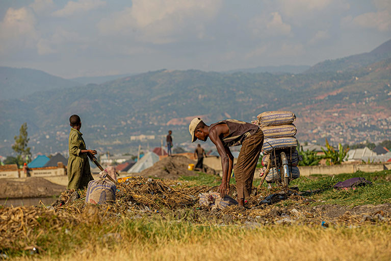 Person in Rwanda