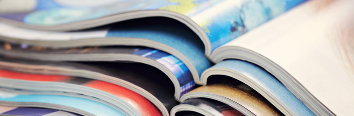 Close up of open textbooks